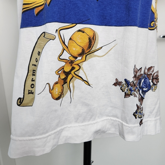 80s Byblos Bees & Ants Graphic Shirt - Picture 6 of 16